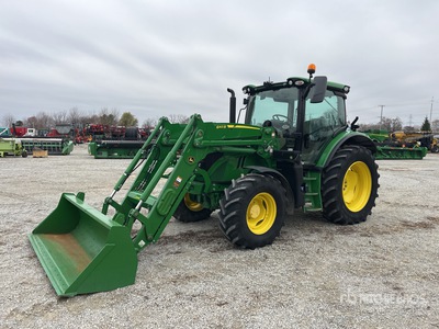 2022 John Deere 6120R 4WD Tractor