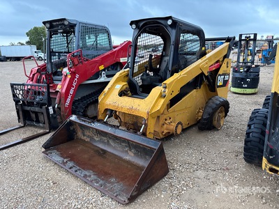 2015 Cat 262D Chargeuse à direction à glissement (Inoperable)