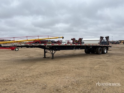 2012 Lode King 53 ft T/A Przyczepa płaska