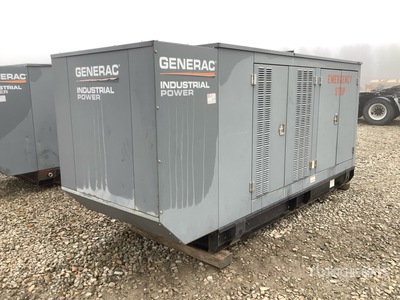 2016 Generac MG200 200 kW Skid-Mounted Stand-By Generator Set