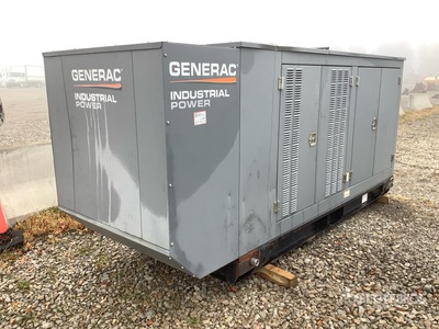 2016 Generac MG200 200 kW Skid-Mounted Stand-By Generator Set