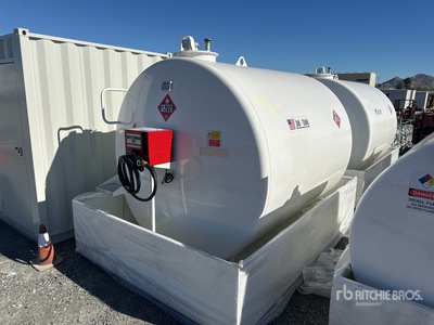 2025 AM Tank AM-TANK 2300N 2376 gal Skid Mounted Steel Diesel Fuel Tank (Unused)