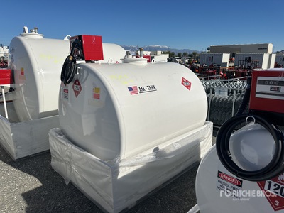 2025 AM Tank AM-TANK1000 1000 gal Skid Mounted Steel Diesel Fuel Tank (Unused)
