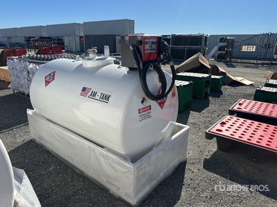 2025 AM Tank AM-TANK500 500 gal Skid Mounted Steel Diesel Fuel Tank (Unused)