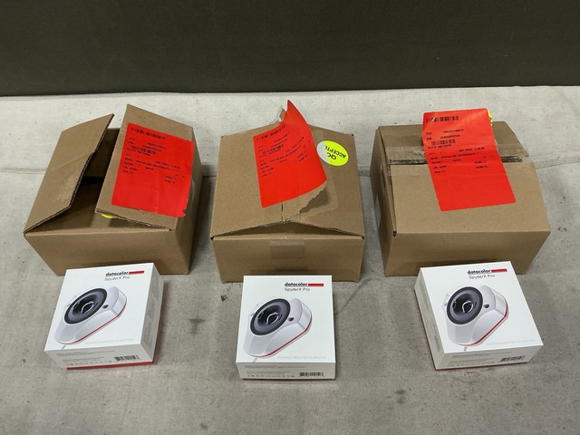 (7) Datacolor SpyderX Pro Advanced Monitor Calibrators