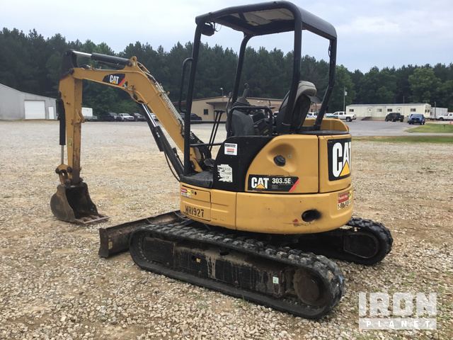 2014 Cat 303 5E CR Mini Excavator In Newton Mississippi