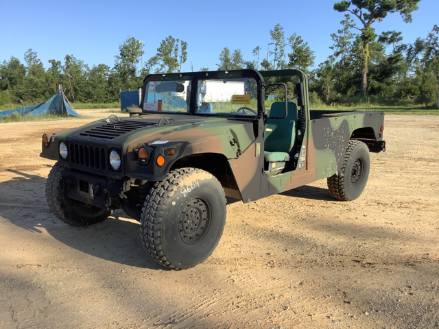 1999 AM General M1097A2 HMMMV 2 Door w/Truck Body