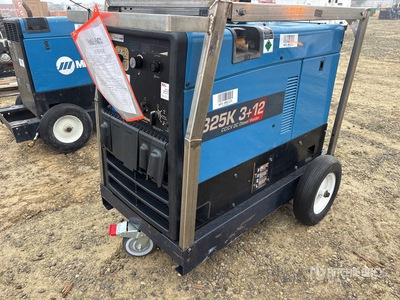 2018 Miller D325K3+12 35 A Skid-Mounted Engine Driven Welder (Inoperable)