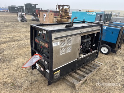 2013 Lincoln DX450 450 A Skid-Mounted Engine Driven Welder (Inoperable)