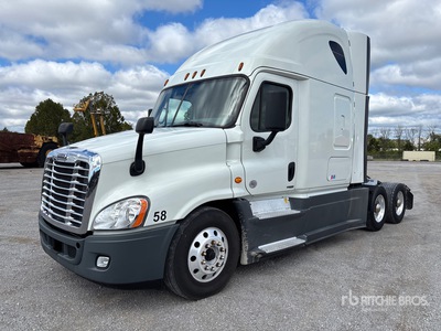 2016 Freightliner Cascadia 125 6x4 T/A Sleeper Truck Tractor