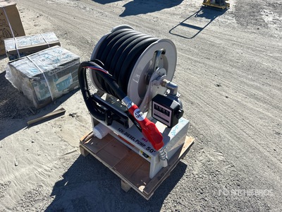 Electric Metered 50 ft. Diesel Fuel Reel with 12v Pump (Unused)