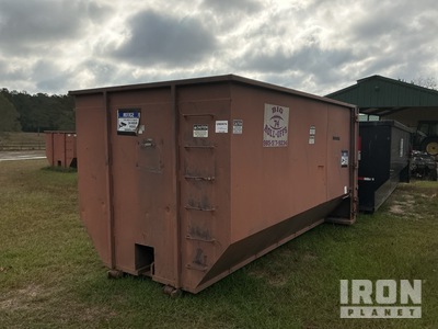 Quantity of (6) Nedland 14 ft 0 in 14 Ft Roll-Off Container