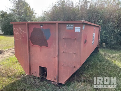 Quantity of (6) Nedland 14 ft 0 in 14 ft Roll Off Container Roll-Off Container