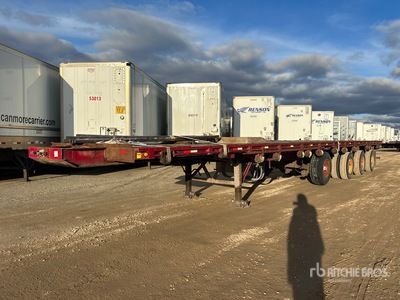 2008 48 ft Quad/A Flatbed Trailer