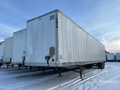 2007 Utility VS2DX 53 ft x 102 in T/A Gesloten aanhangwagen