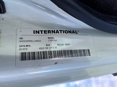 2020 International LT625 6x4 T/A Day Cab Truck Tractor