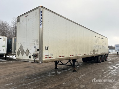 2018 Manac 53 ft x 102 in Tri/A Van Trailer