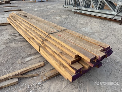 Quantity of (1) Bundle of 2 in Trailer Decking Lumber