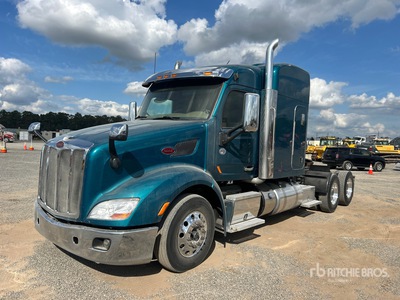 2017 Peterbilt 579 6x4 Cabeza Tractora Cabina Dormitorio