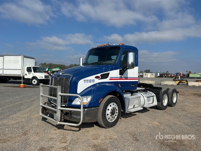 2016 Peterbilt 579 6x4 T/A Day Cab Truck Tractor