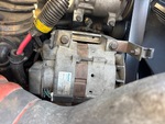 Engine with A/C Compressor
