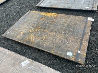 Quantity of (2) 2025 Kit Containers   x (0.75 in Thick) Steel Plates