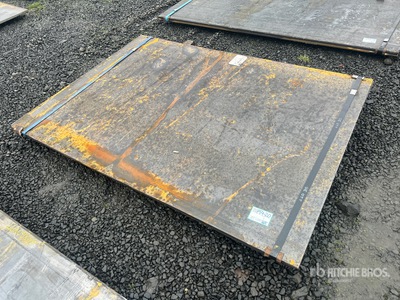 Quantity of (2) 2025 Kit Containers   x (0.75 in Thick) Steel Plates