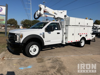 2018 Altec AT37G 37 ft on 2019 Ford F-550 XL 4x2 Bucket Truck