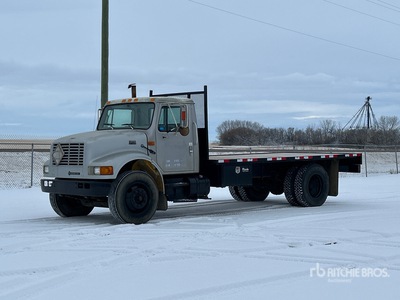 1997 International 4700 Flatbed Truck