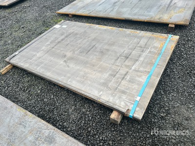 Quantity of (2) 2025 Kit Containers   x (0.75 in Thick) Steel Plates