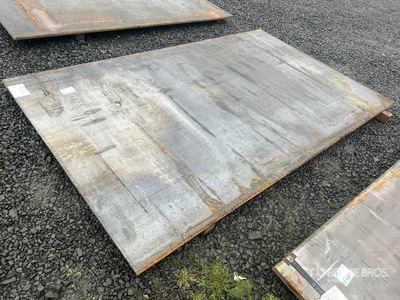 2025 Kit Containers   6 ft 1 in x (1 in Thick) Steel Plates