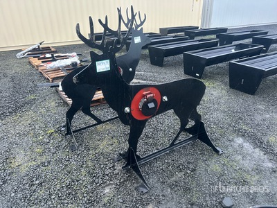 2025 Kit Containers AR500ATDEER Deer Shooting Target (Unused)