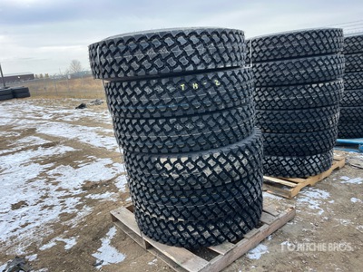 Quantity of (12) Boto BT112 11R24.5 Drive Tyres