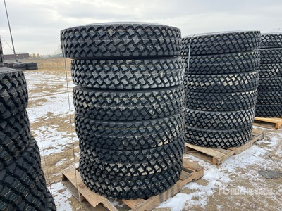 Quantity of (12) Boto BT112 11R24.5 Drive Tyres