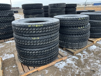 Quantity of (8) Boto BT556 11R24.5 Tires