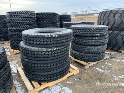 Quantity of (8) Boto BT168N 11R24.5 Tires
