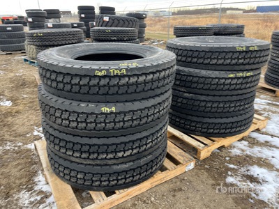 Quantity of (8) Boto BT168N 11R24.5 Tires