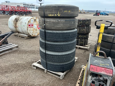 Quantity of (6) 11R24.5 Tires