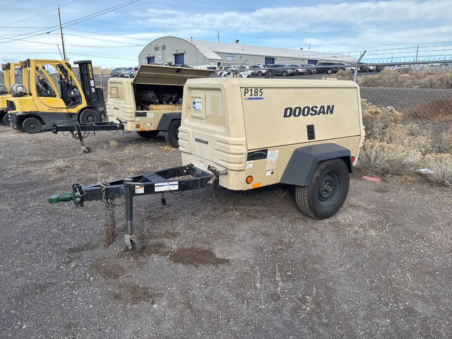 2016 Doosan P185WD0-T4F Mobile Air Compressor