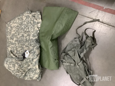 (27) Stuff Sacks, (2) Roof Canopy Assemblies & Assorted Items