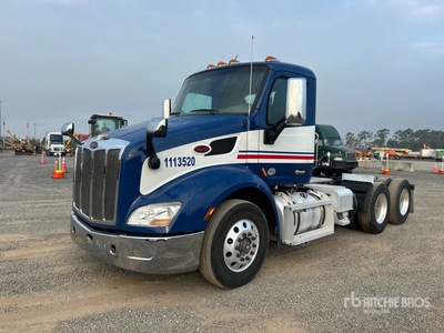 2018 Peterbilt 579 6x4 Day Cab Truck Tractor