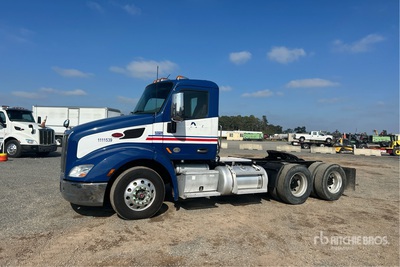 2016 Peterbilt 579 6x4 T/A Day Cab Truck Tractor