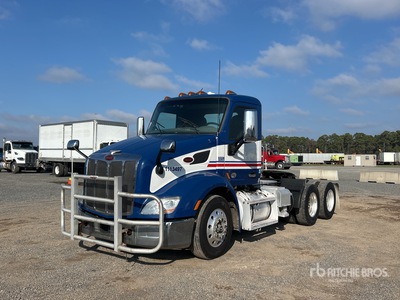 2017 Peterbilt 579 6x4 T/A Day Cab Truck Tractor