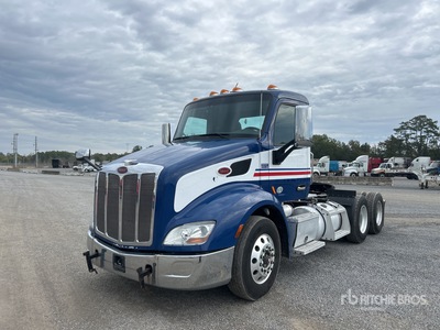 2016 Peterbilt 579 6x4 T/A Day Cab Truck Tractor