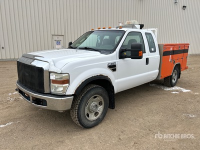 2008 Ford F-350 XLT 4x4 Extended Cab Camion utilitaire