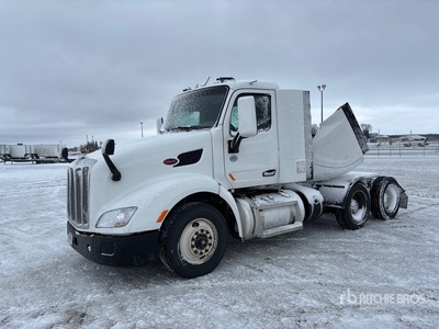 2017 Peterbilt 579 6x4 T/A Day Cab Truck Tractor
