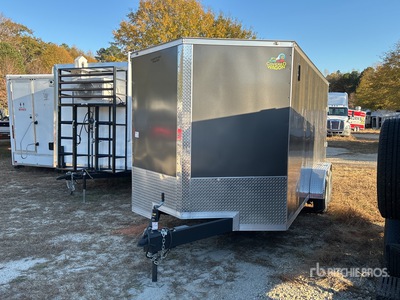 2024 Covered Wagon 16 ft T/A CW7X16TA2 Enclosed Trailer