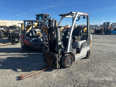 2012 Nissan CF40LP 4000 lb Cushion Tire Forklift
