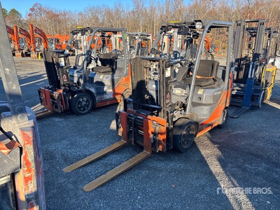 2014 Toyota 8FGCU20 4000 lb Cushion Tire Forklift