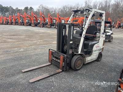 2013 Nissan CF40LP 4000 lb Cushion Tire Forklift